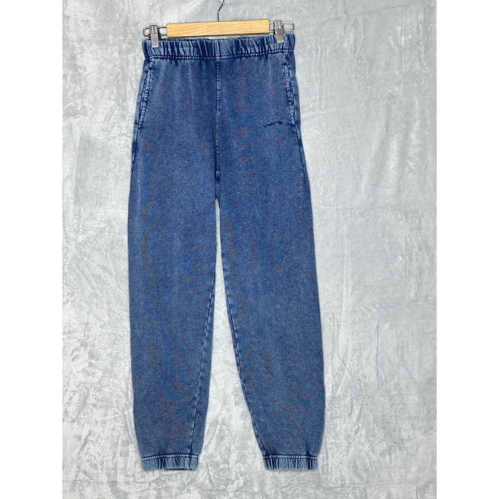 Fair Harbor Organic Cotton Sweatpants Small Joggers Comfy Nautical Preppy Blue